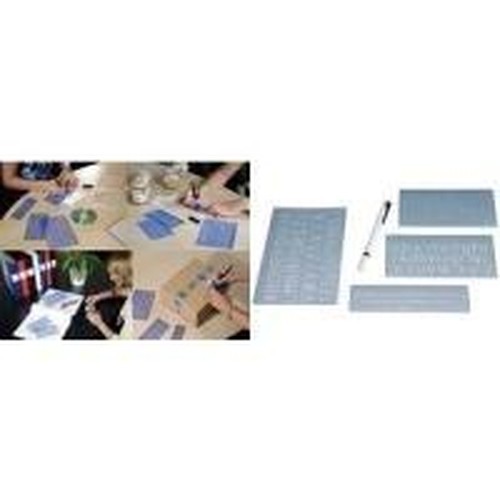 Set stampini per lettere - di,