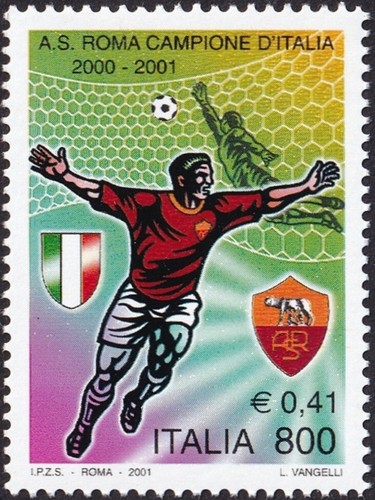 Francobollo nuovo italia 2001 - nuovo,