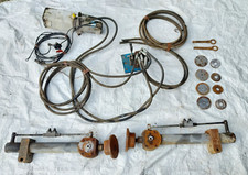 kit pompa olio idraulica 24v pistone idraulico comando valvola controllo tubi