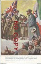 Prima Guerra Mondiale Lega Italo-Britannica al retro Armi britanniche 1914-1916.