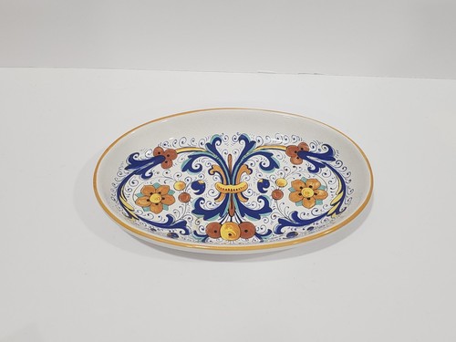 Vassoio ceramica nova deruta - vassoio,