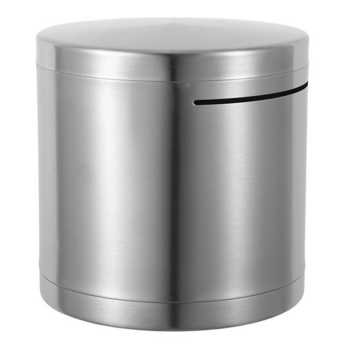 Salvadanaio acciaio inox - salvadanaio, in