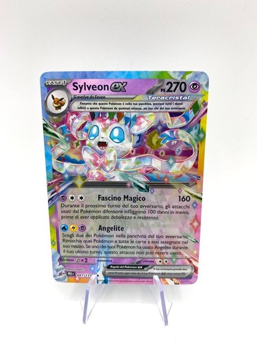Carta pokemon sylveon pre - ex,