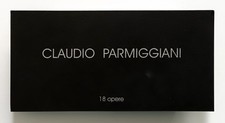 Claudio Parmiggiani 18 opere Gall. Spazia Bologna 1999 Invito/Ephemera