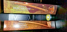 THE HOBBIT REPLICA REAL Pipes Set Gandalf & Bilbo FREE SHIP Lord of the Rings