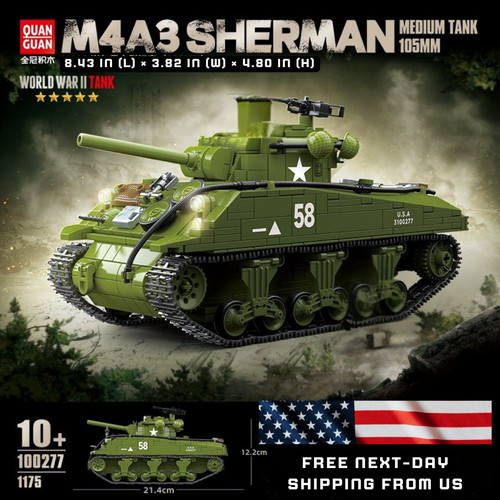 M4a3 sherman 105 carro - sherman, mm