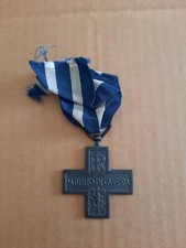 Medaglia bronzo WWI MERITO DI GUERRA con stella sul retro