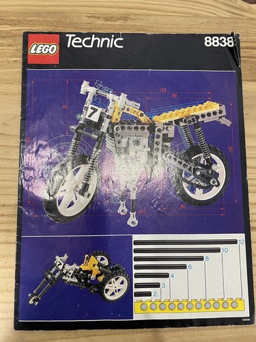Lego 8838 technic manuale - lego,
