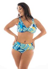 Bikini Vita Alta Donna Curvy Costume da bagno. Taglie 48-50-52-54