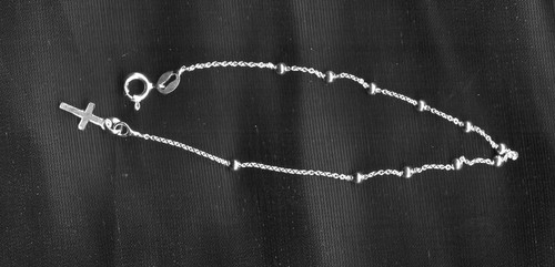 Bracciale rosario argento 925 - bracciale,