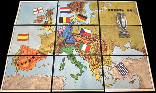 Panini europa intro map - panini, 80