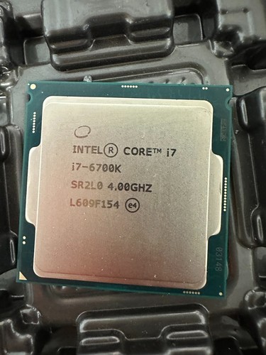 Intel core 6700k - i7-6700k, ghz