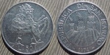 SAN MARINO  # 50 lire 1974