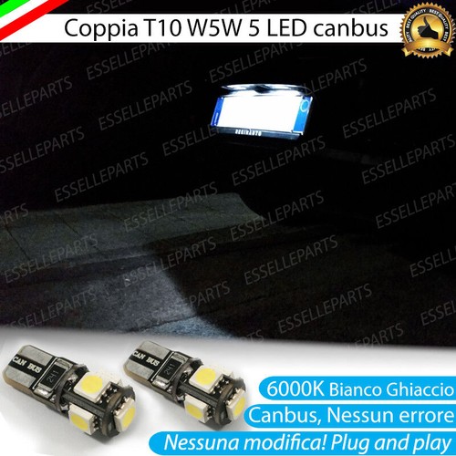 Coppia luci targa led - led,