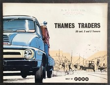 FORD THAMES TRADER camion brochure vendita commerciale agosto 1958 #C5682/8/58