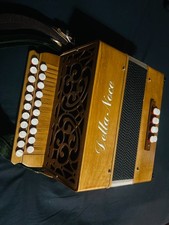 Fisarmonica Organetto 8 Bassi Della Noce