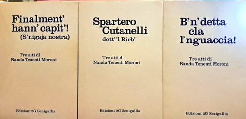 Libro tre atti nanda - tre,