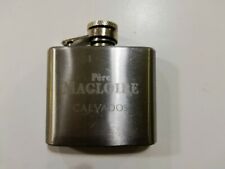 Fiaschetta whisky acciao ANTICA vintage 2.5 OZ PERE MAGLOIRE CALVADOS STAINLESS