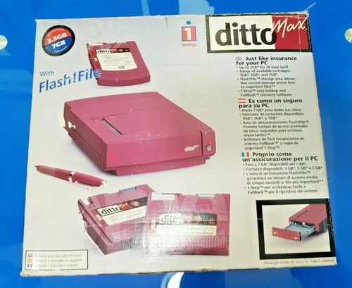 Iomega ditto max - drive, scsi