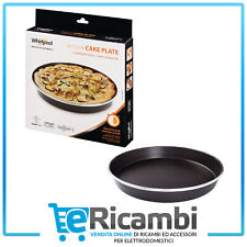 Tortiera Crisp AVM280 Forno Microonde Whirlpool 28x4,5cm Originale 480131000082