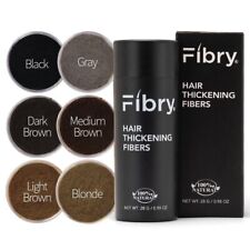 FIBRY Polvere Volumizzante Infoltimento Capelli con Fibre 100% Naturali, 28g