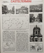 CASTELTERMINI AGRIGENTO 1997 PAGINA INTERA CON CINQUE FOTO