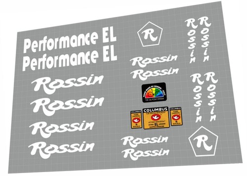 Kit decalcomanie telaio rossin - kit,