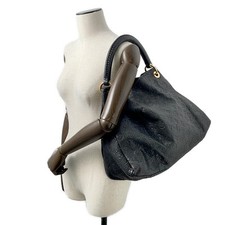 Borsa a tracolla Louis Vuitton Monogram Empreinte Artsy MM N90885 accessorio nero