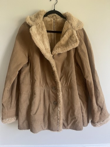 Cappotto shearling vintage new - shearling,