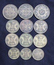 MAROC - MONETE dal MAROCCO - 10/20/50 Franchi - 1371 - 1952