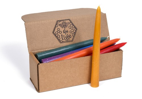 Candele coniche 100 pura cera - coniche,