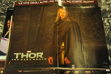 LOCANDINA CINEMATOGRAFICA CM 60 X 42 - THOR THE DARK WORLD 1