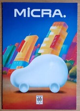Brochure Nissan Micra - auto dell'anno 1993