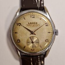 Orologio Lanco Mod 11 De Luxe 352 Vintage Manuale 37mm Calibro 1305 Funzionante