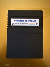 COMMODORE 64 TRACK & FIELD GIOCO CARTUCCIA CARTRIDGE TESTATA OTTIME CONDIZIONI