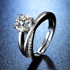 Anello solitario argento - anello,