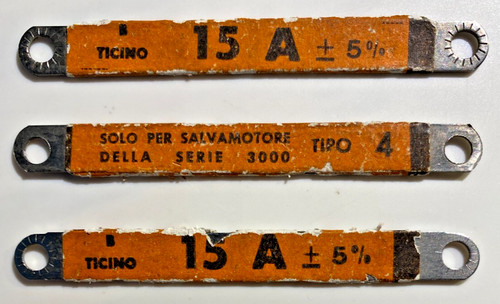 Bticino fusibili piatti a - 15,