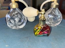3 x  Perfume Bottle Atomisers