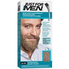 Baffi e barba biondo medio