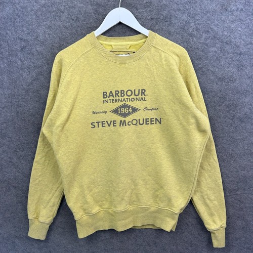 Barbour maglione uomo giallo - barbour,