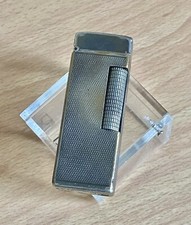 DUNHILL LONDON-Accendino Vintage Swiss Made, Placato Argento Pezzi Di Riccambio.