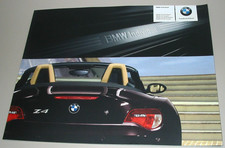 Auto Prospekt BMW Z4 Typ E85 /