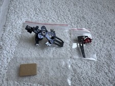 Lynx Upgrade Carbon Main Frame / Cooled Tail Motor Support For Align T-Rex 150