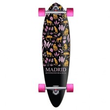MADRID LEOPARDS 36" CRUISER LONGBOARD COMPLETO - NUOVO -