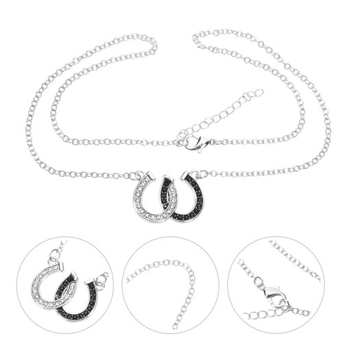 Collana con ferro cavallo - collana, di