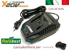 Caricabatterie Florabest Parkside PLG 20 A1 per Batterie Litio X 20V Team Li-Ion