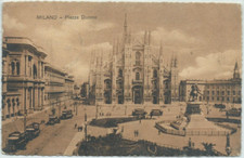 Milano lotto di 5 cartoline