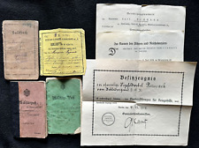 WWI soldatino originale tedesco Uffz RUSSACK - padre e figlio - fronte orientale