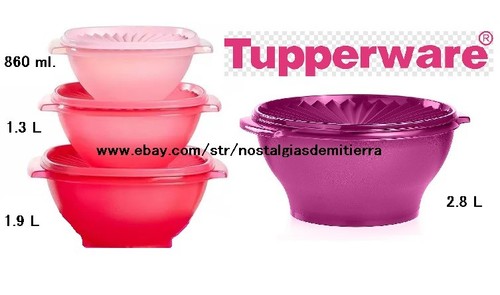 Tupperware tazones servalier - tupperware,