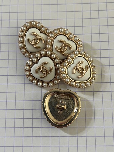 Boutons chanel vintage - boutons,